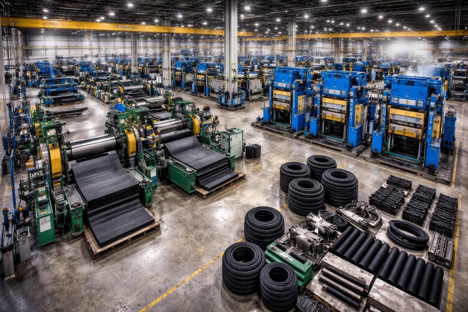 Secure Polymer Production Floor